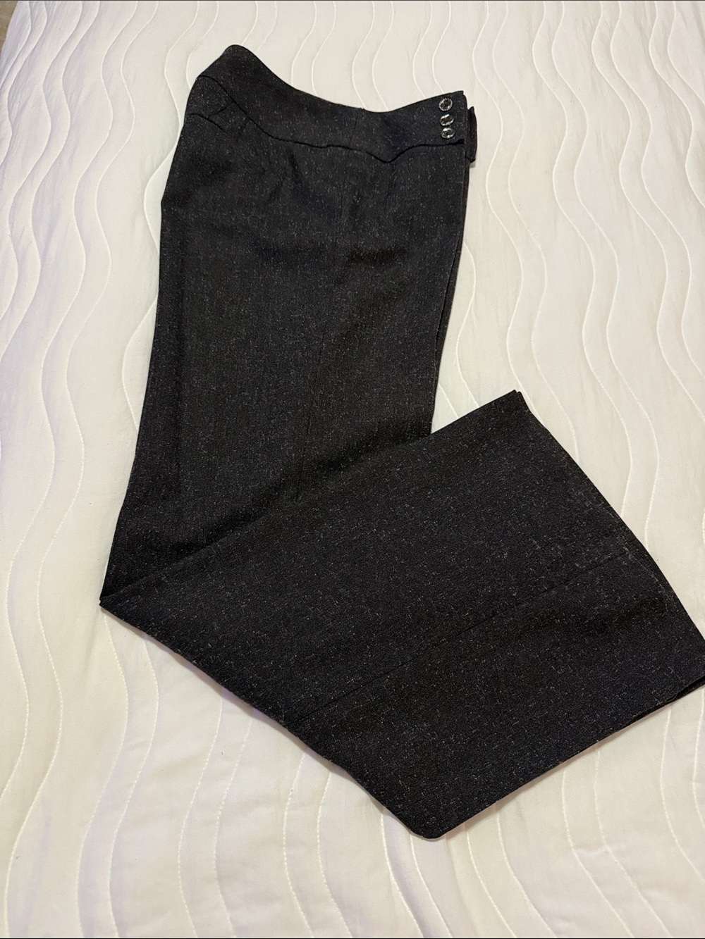 White House Black Market Black Wide Leg Pants - Legacy Size 4 S